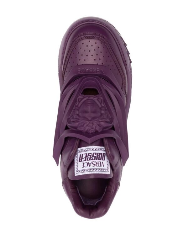 18164664_40736538_1000.jpg Versace Odissea chunky leather sneakers