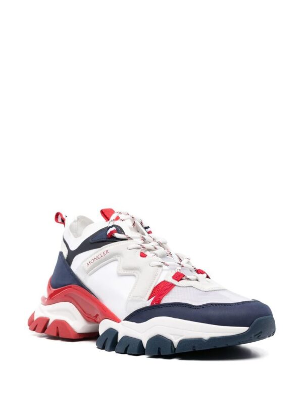 Moncler  panelled logo-print sneakers