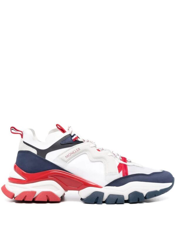 Moncler  panelled logo-print sneakers