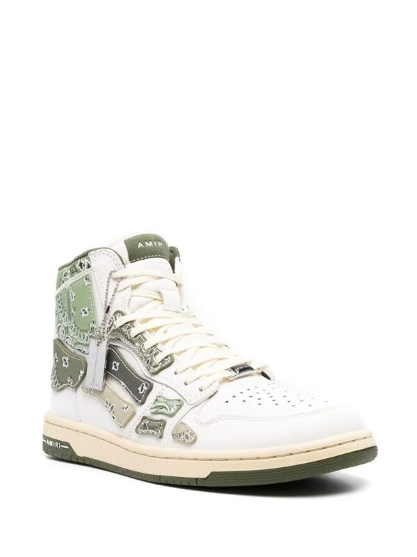 Amiri bandana panelled sneakers