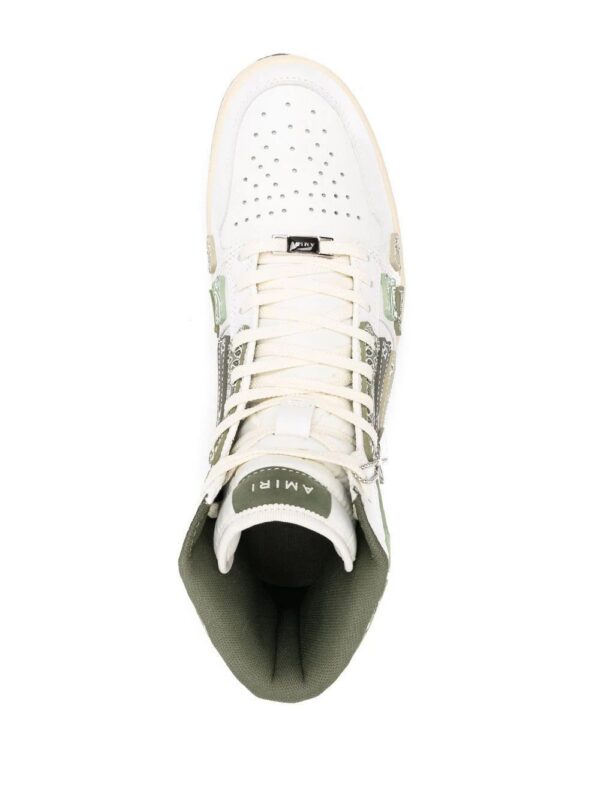 Amiri bandana panelled sneakers