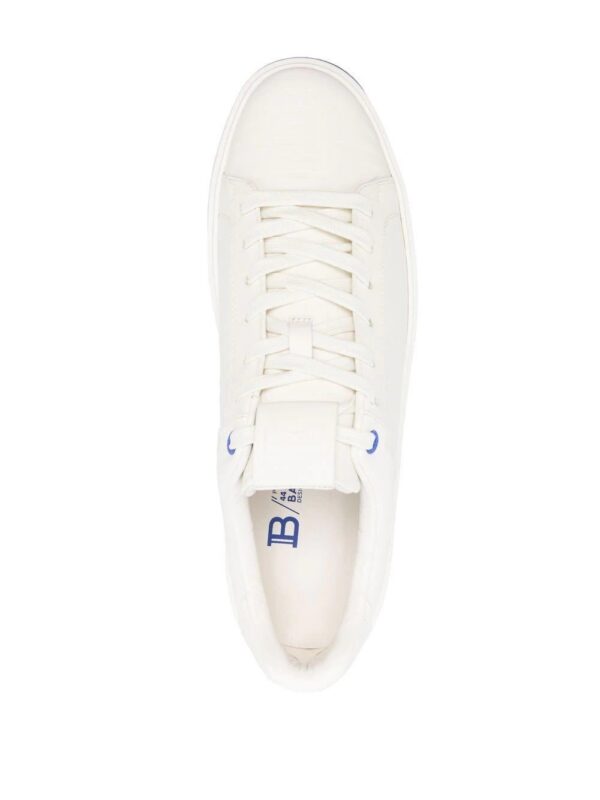 18562906_40029687_1000.jpg Balmain B-Court monogram-embossed sneakers