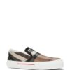 18597025_40645222_1000-1.jpg Burberry checked slip-on sneakers