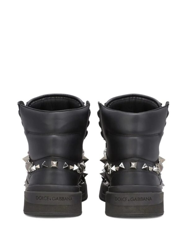 18664780_40415741_1000.jpg Dolce & gabbana DG logo studded high-top sneakers