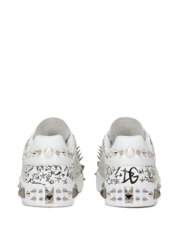 18664790_40415801_1000.jpg Dolce & gabbana Portofino stud-embellished sneakers