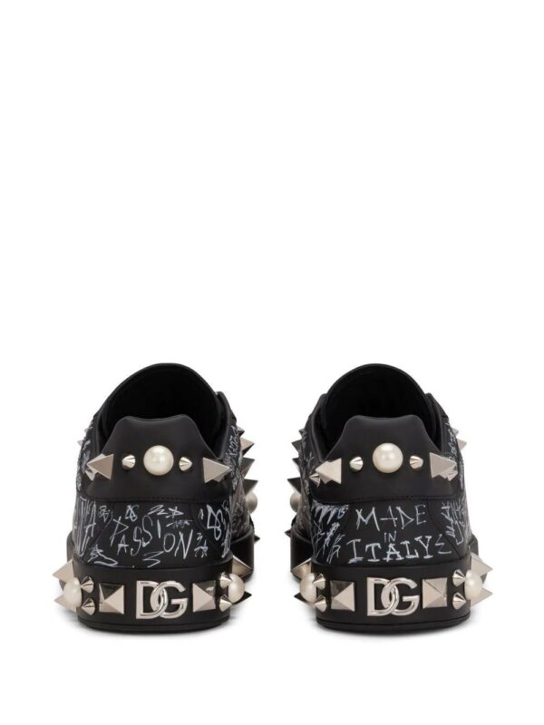 18664791_40414649_1000_866a4477-2a9d-4baf-8cbe-c2c208575082-1.jpg Dolce & Gabbana Portofino stud-embellished sneakers