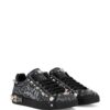 Dolce & gabbana  Portofino stud-embellished sneakers