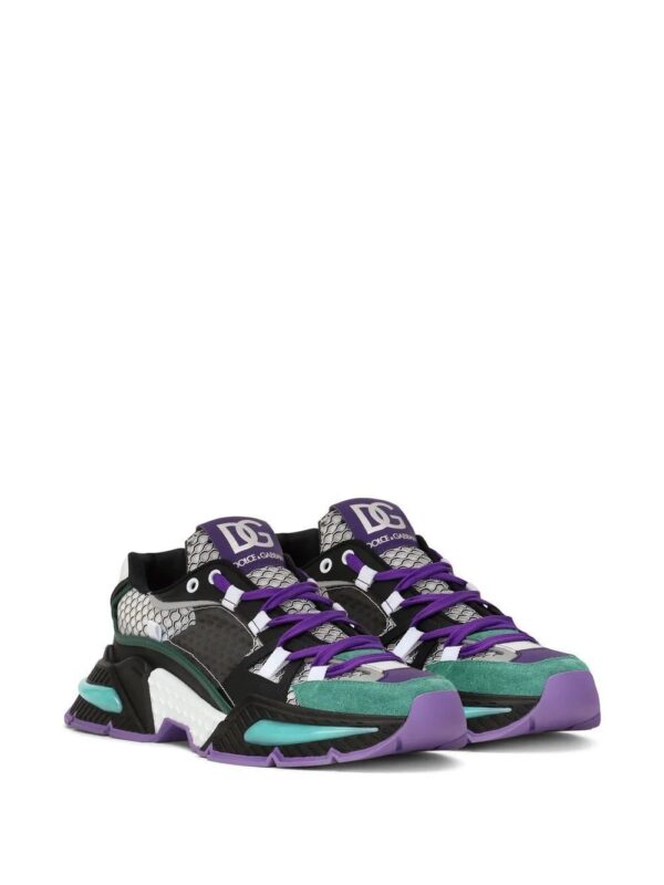 18666459_40412300_1000-1.jpg Dolce & Gabbana Airmaster mixed-material sneakers