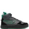 18708737_43441715_1000.jpg Diesel logo-patch high-top sneakers
