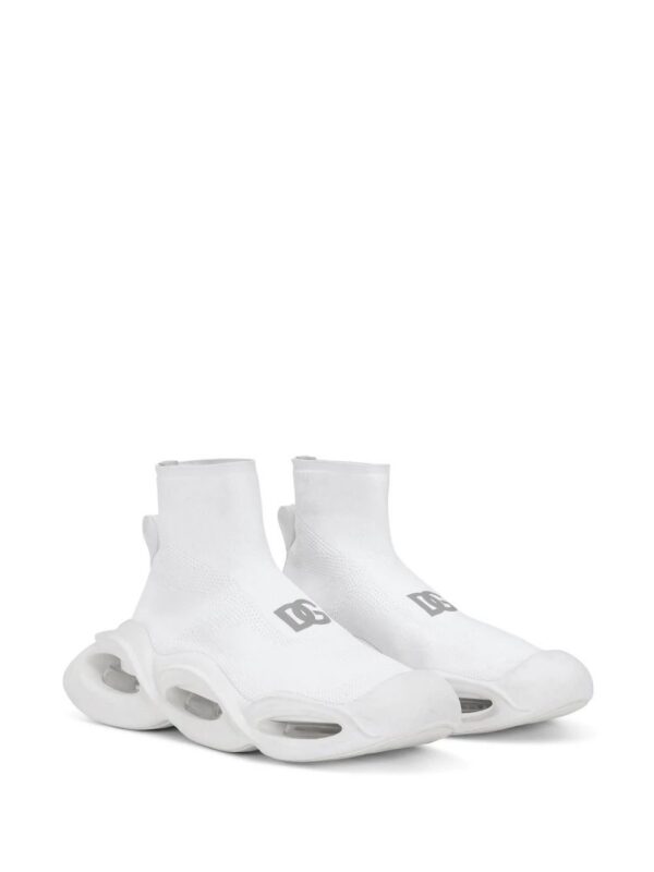 18727263_40555949_1000.jpg Dolce & Gabbana Wave mid-top stretch sneakers
