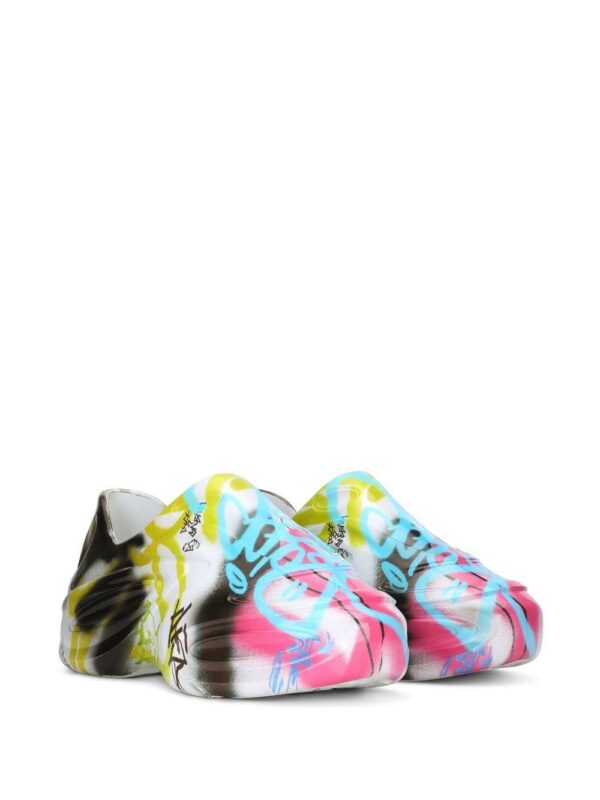 Dolce & Gabbana  Toy graffiti-print low-top sneakers