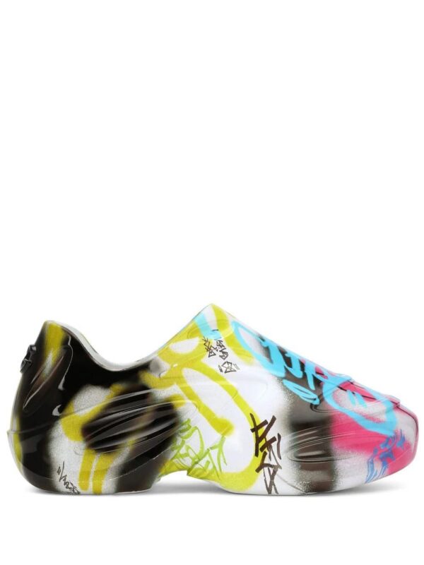 Dolce & Gabbana  Toy graffiti-print low-top sneakers