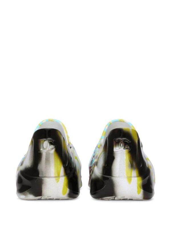 Dolce & Gabbana  Toy graffiti-print low-top sneakers