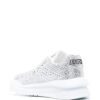 18836405_43247967_1000.jpg Versace crystal-embellished lace-up sneakers