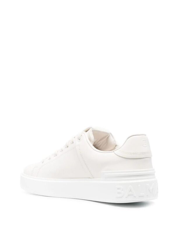 18994337_41669165_1000.jpg Balmain low-top leather sneakers