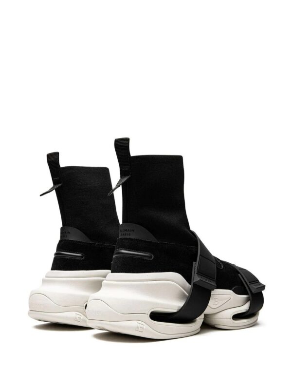 19013769_41458379_1000.jpg Balmain B Bold high-top strap sneakers