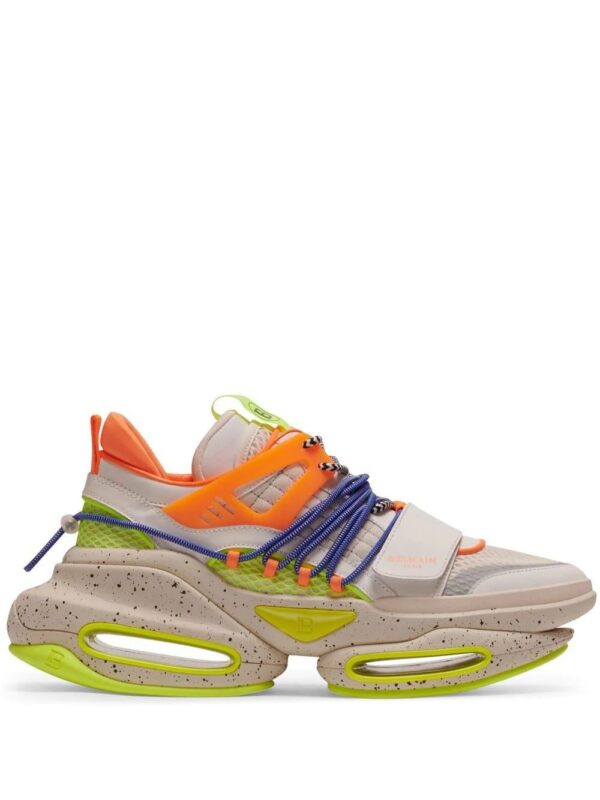 19072686_41910904_1000.jpg Balmain Unicorn lace-up low-top sneakers