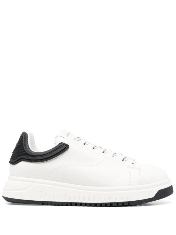 19158267_42073151_1000_ec32e4f8-4ace-4eb2-ab7c-2ec3b0f6e365-1.jpg Emporio Armani lace-up low-top sneakers