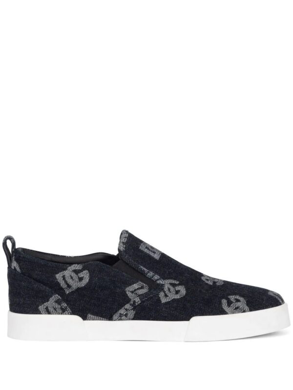 19172377_43250605_1000-1.jpg Dolce & Gabbana monogram jacquard slip-on sneakers