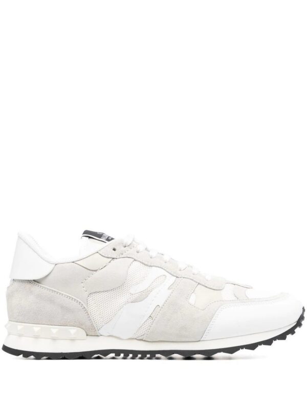 Valentino Garavani  Rockrunner Camouflage leather low-top sneakers