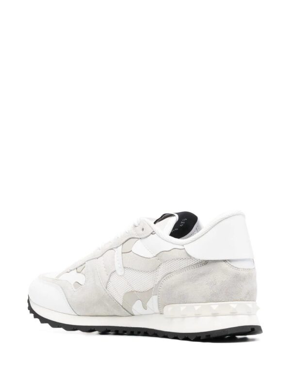 Valentino Garavani  Rockrunner Camouflage leather low-top sneakers