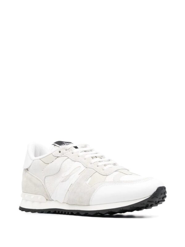 Valentino Garavani  Rockrunner Camouflage leather low-top sneakers