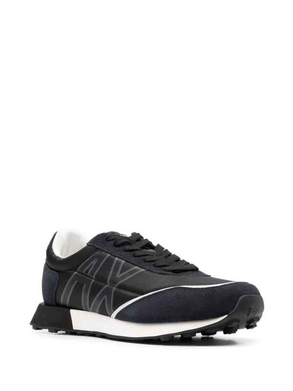 19245815_42544991_1000.jpg Armani Exchange logo-print lace-up sneakers