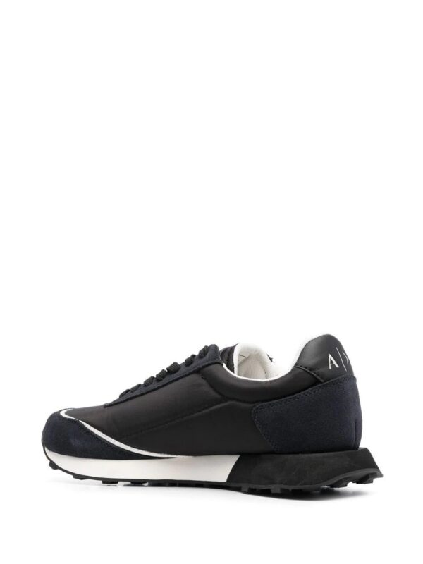 19245815_42546070_1000.jpg Armani Exchange logo-print lace-up sneakers