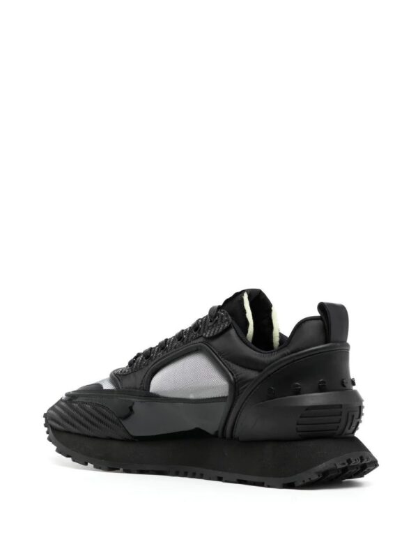 19316459_42697665_1000-1.jpg Balmain Racer panelled design low-top sneakers
