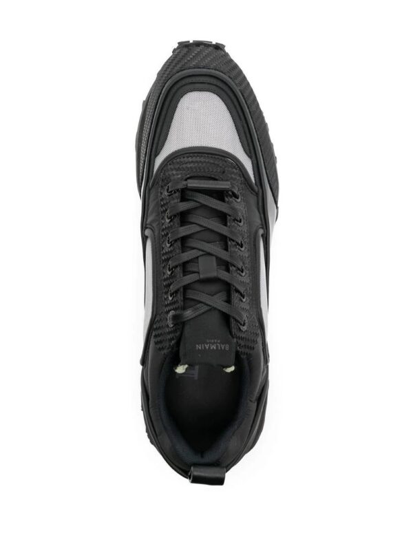 19316459_42698612_1000-1.jpg Balmain Racer panelled design low-top sneakers