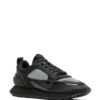 19316459_42698618_1000-1.jpg Balmain Racer panelled design low-top sneakers