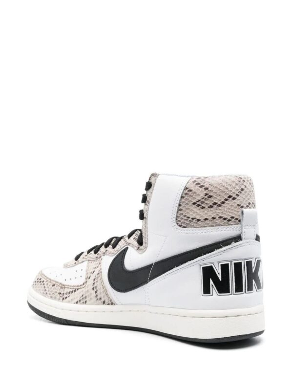 Nike  snakeskin high-top sneakers