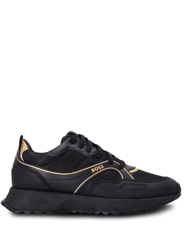 19443110_43226620_1000-1.jpg BOSS logo print low-top trainers