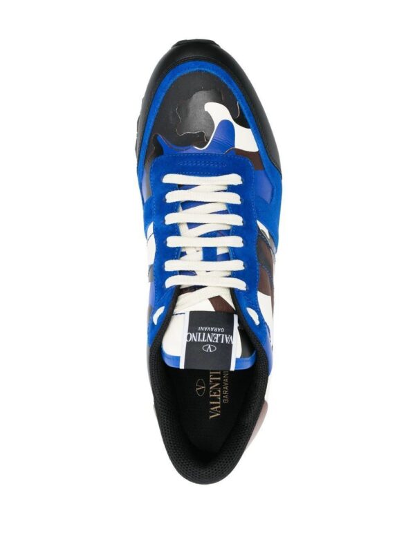 Valentino Garavani  Rockrunner camouflage print sneakers