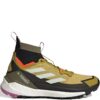 adidas  Terrex Free Hiker 2 "Pulse Olive Impact Orange" sneakers