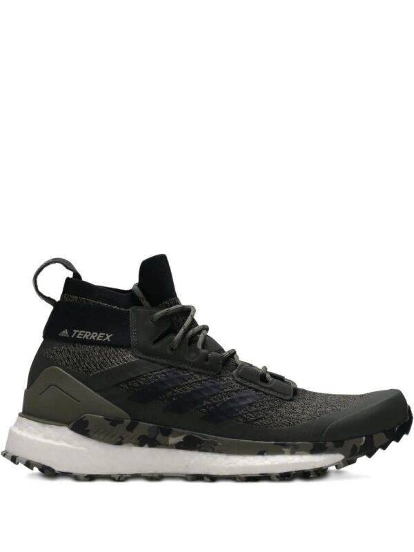 adidas  Gore-TEX Free Hiker "Raw Khaki / Core Black / St Desert Sand" sneakers