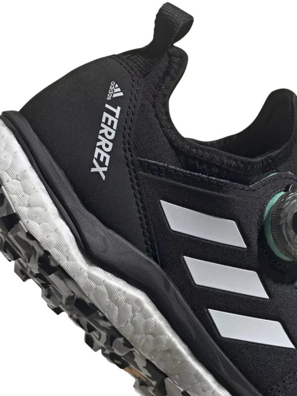 adidas  Terrex Agravic BOA Trail Running "Core Black/Cloud White /Acid Mint" sneakers