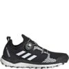 adidas  Terrex Agravic BOA Trail Running "Core Black/Cloud White /Acid Mint" sneakers