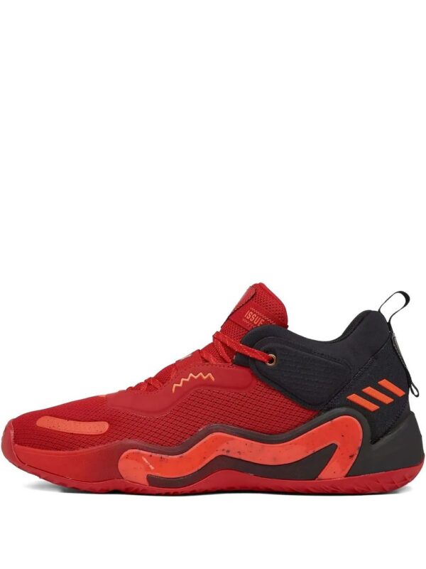 adidas  D.O.N. Issue 3 "Scarlet/Core Black/Solar Red" sneakers