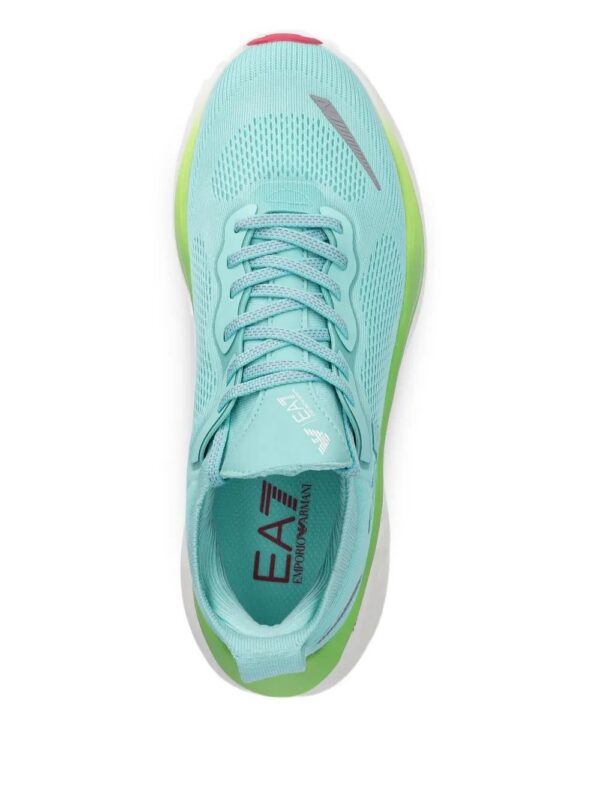 Ea7 Emporio Armani  perforated-detail lace-up sneakers