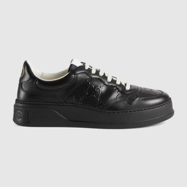 669582_1XL10_1000_001_100_0000_Light-Mens-GG-embossed-sneaker.jpg Gucci Men's GG embossed sneaker