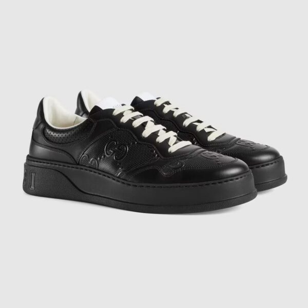 669582_1XL10_1000_002_100_0000_Light-Mens-GG-embossed-sneaker.jpg Gucci Men's GG embossed sneaker