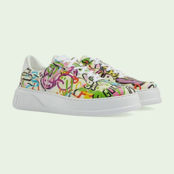 727832_AABKS_9250_002_100_0000_Light-Mens-graffiti-print-platform-sneaker-1.jpg Gucci Men's graffiti print platform sneaker