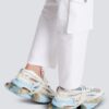 AM0VJ309KRAKSHII-1.jpg Balmain Unicorn trainers in Sky print neoprene and leather