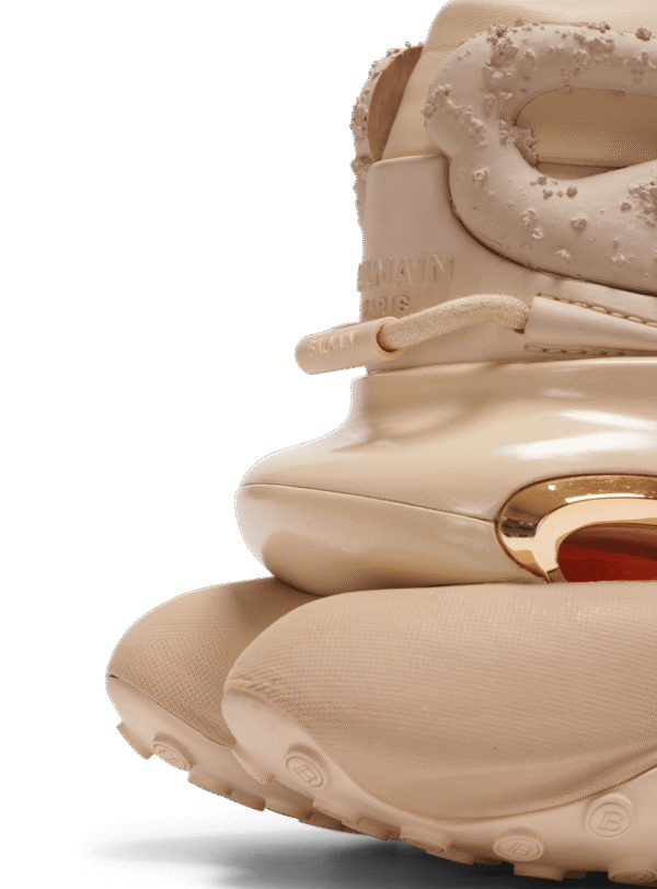 AM1VJ309KESC0CMI-1.png Balmain Unicorn low-top trainers in neoprene and leather