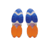 AM1VJ309KNERSFUD.png Balmain Unicorn low-top trainers in neoprene and leather
