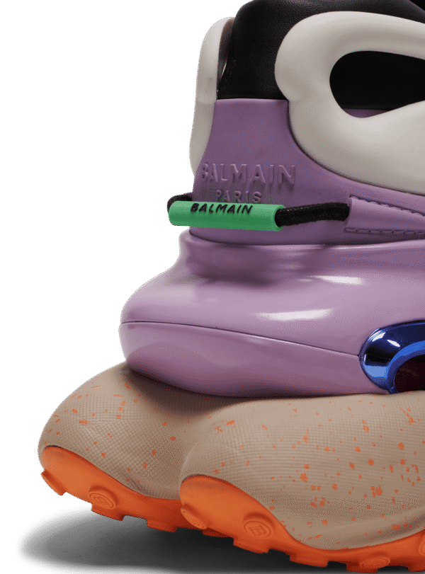 AM1VJ309KNERSFUE.png Balmain Unicorn low-top trainers in neoprene and leather