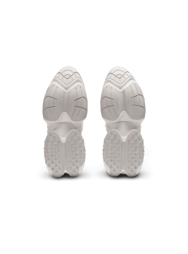 AM1VJ309KNLR0FAD.png Balmain Neoprene and leather Unicorn low-top sneakers
