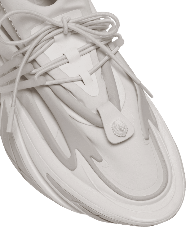 AM1VJ309KNLR0FAE.png Balmain Neoprene and leather Unicorn low-top sneakers