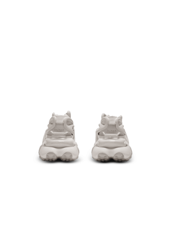 AM1VJ309KNLR0FAR.png Balmain Neoprene and leather Unicorn low-top sneakers